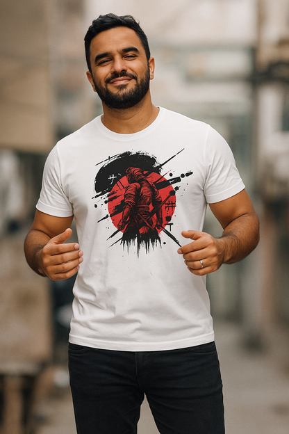 New Dravon Graphic Tee – Trending Samurai Edition
