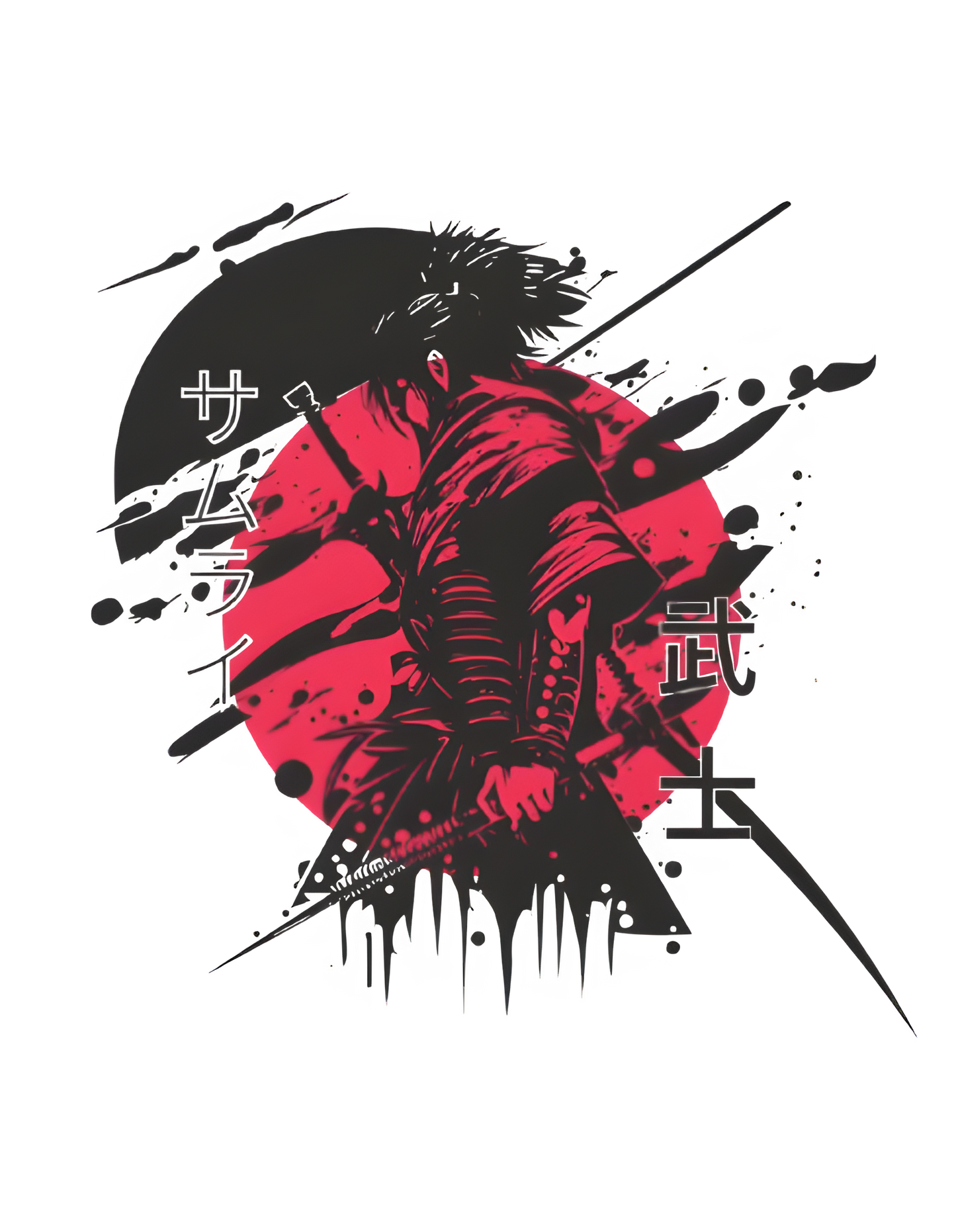 New Dravon Graphic Tee – Trending Samurai Edition