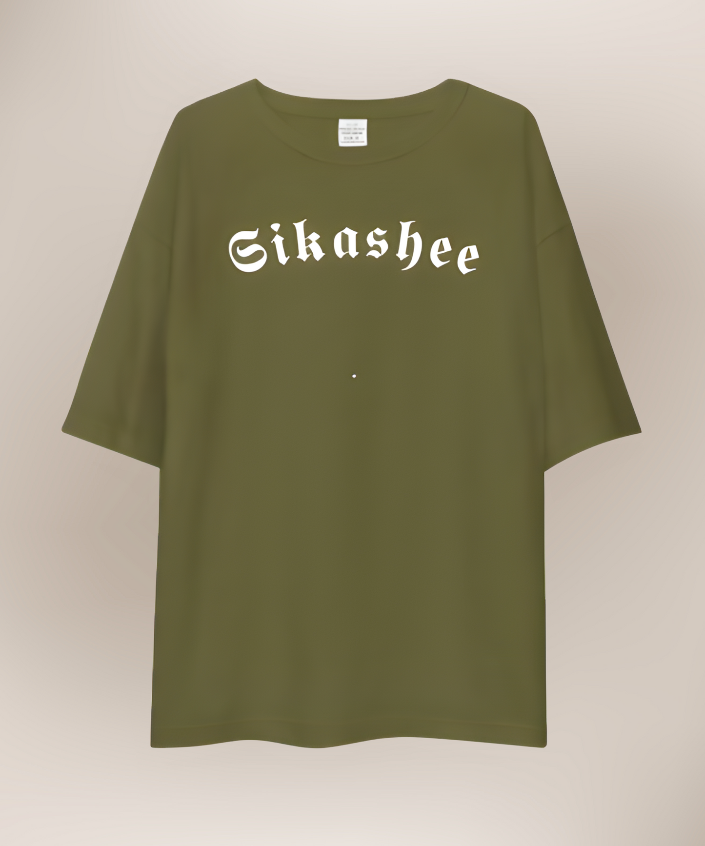 Sikashee Oversized Tee - Aesthetic Drop Shoulder Edition